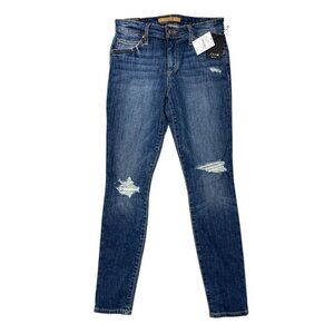 NEW Joes Jeans Aveline Skinny Ankle Jeans 26 Dark Ripped Distressed Denim NWT